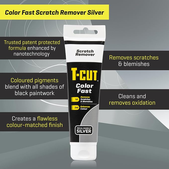 T-Cut Color Fast Silver Car Wax Polish Scratch Remover Color Enhancer, 5.3 Oz - Image 4