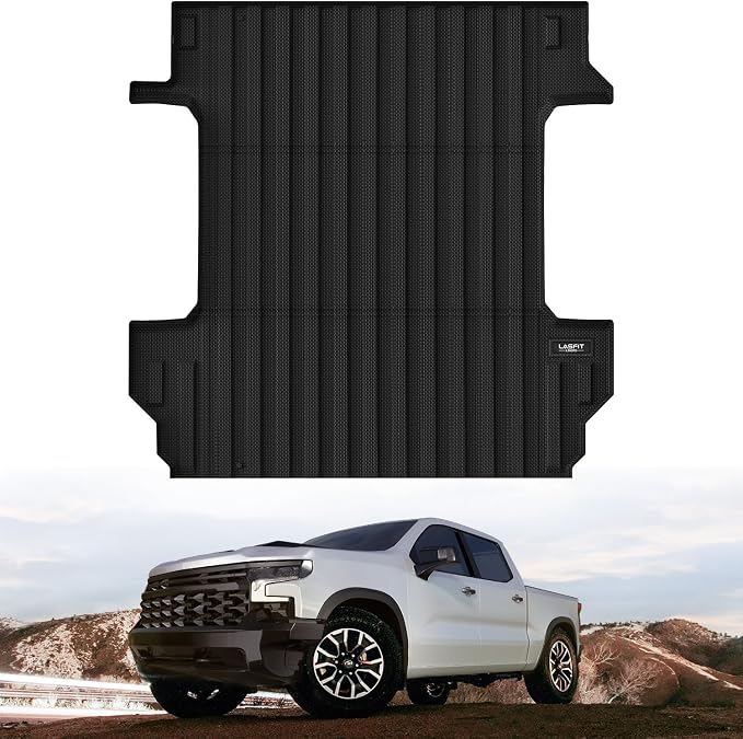 LASFIT Truck Bed Mat 2019-2025 for Chevrolet Chevy Silverado 1500 | GMC Sierra by LASFIT