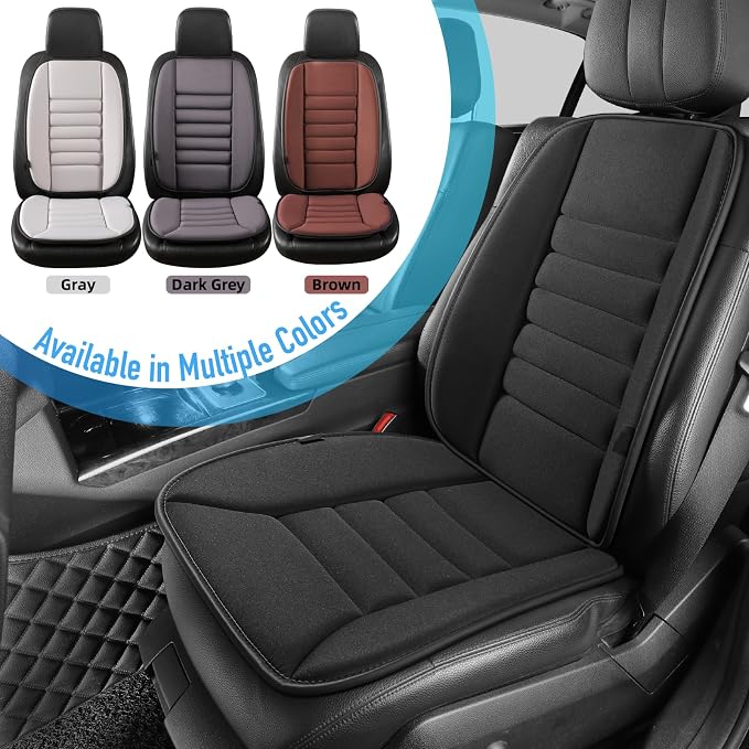 Car Seat Cushion with Back Support Pillow, Comfy Lumbar Support & Seat Cushion - Image 9