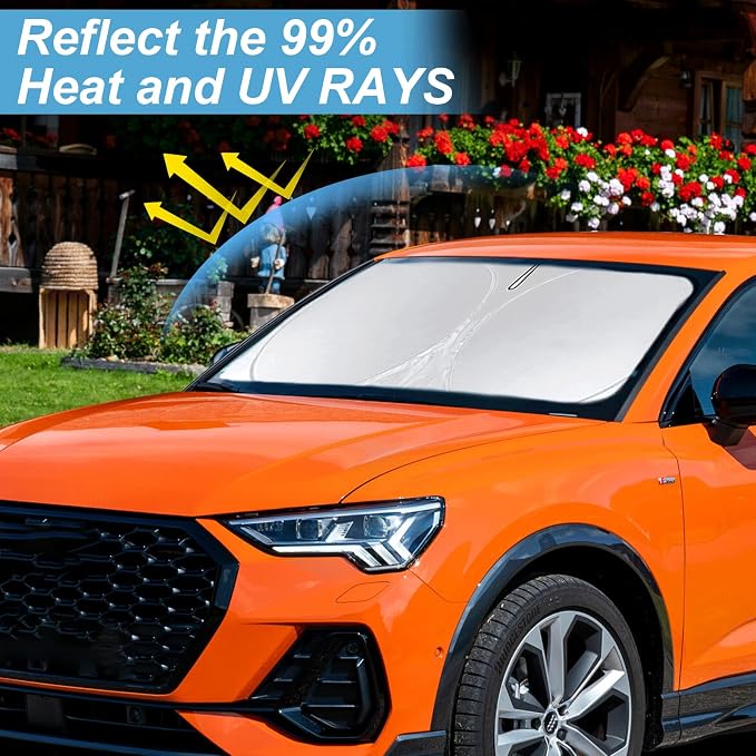 Custom fit Q3 Windshield Sunshade - Image 2