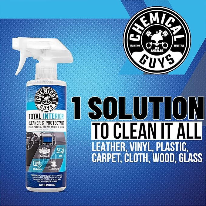 Chemical Guys Total Interior Cleaner & Protectant, Cleans & Protects Leather - Image 2
