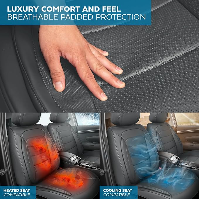 Elite Edition Faux Leather Seat Covers - Image 5