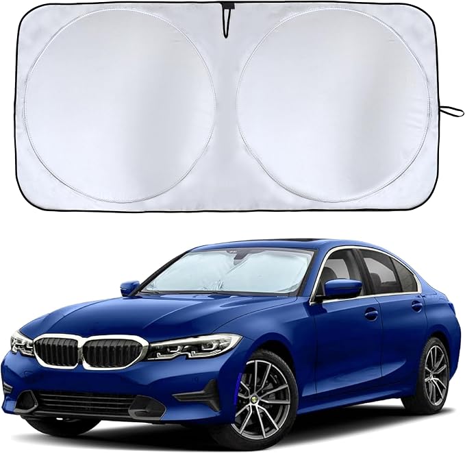 EcoNour Mirror Cut Foldable Windshield Sun Shade by EcoNour