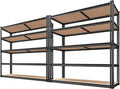 REIBII 2500LBS Garage Shelving Heavy Duty 72''H Storage Shelves 40" W Heavy by REIBII