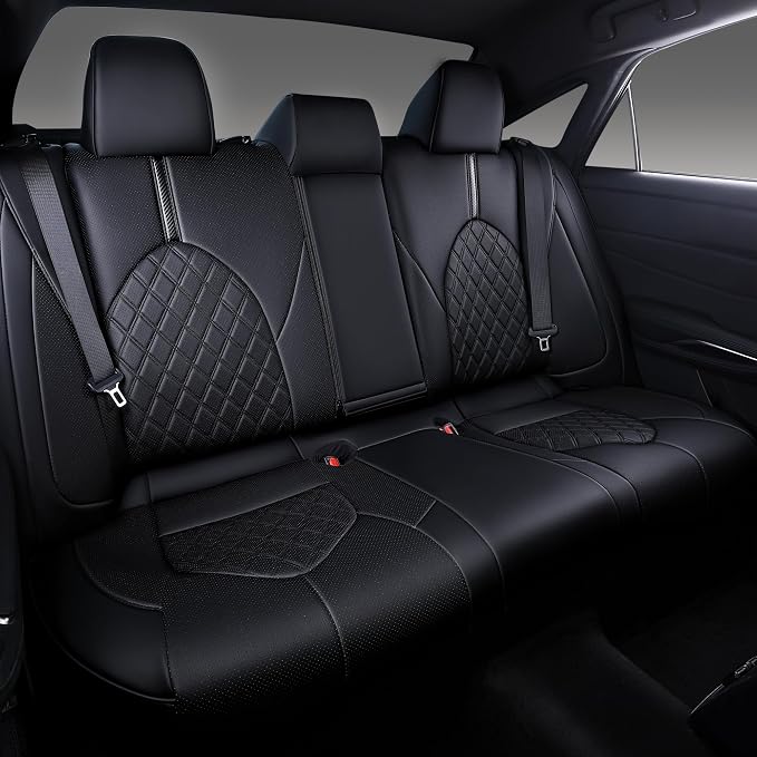 Custom Fit Camry Seat Covers for 2018-2024 Toyota Camry Hybrid LE, SE Full - Image 2