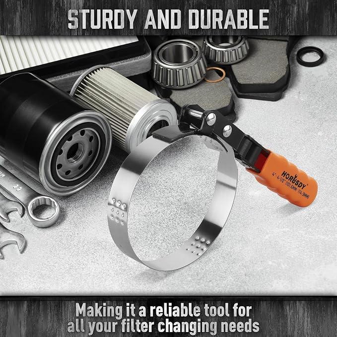 HORUSDY Large Swivel Oil Filter Wrench, Durable & Easy Operation - Image 6
