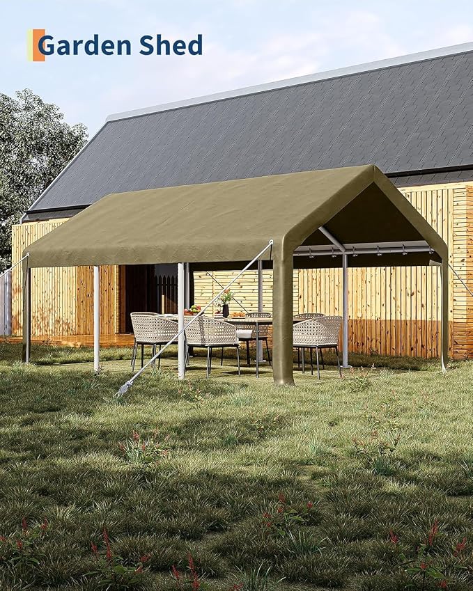 13 x 20ft Heavy-Duty Carport Canopy - Image 6