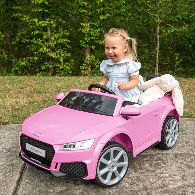 Electric Car for Kids, Licensed Audi 6V Kids Ride on Car Toy for Toddlers - Image 2