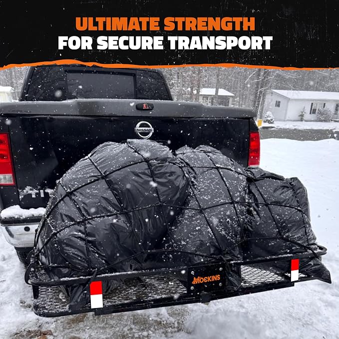 Mockins 60"x24"x6" Weatherproof Trailer Hitch Cargo Carrier & 25 Cu.Ft. - Image 8