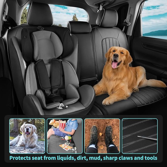 Seat Covers for Honda CRV 2017-2022 EX/EXL/LX/Sport/Touring/Special Edition - Image 6