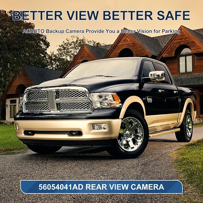 Rear View Backup Camera Fit for Dodge Ram 1500 2500 3500 2009-2012, Reversing - Image 7