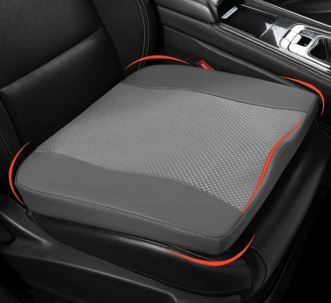 Car Seat Cushion, Comfort Memory Foam Car Cushions by LoftyAim