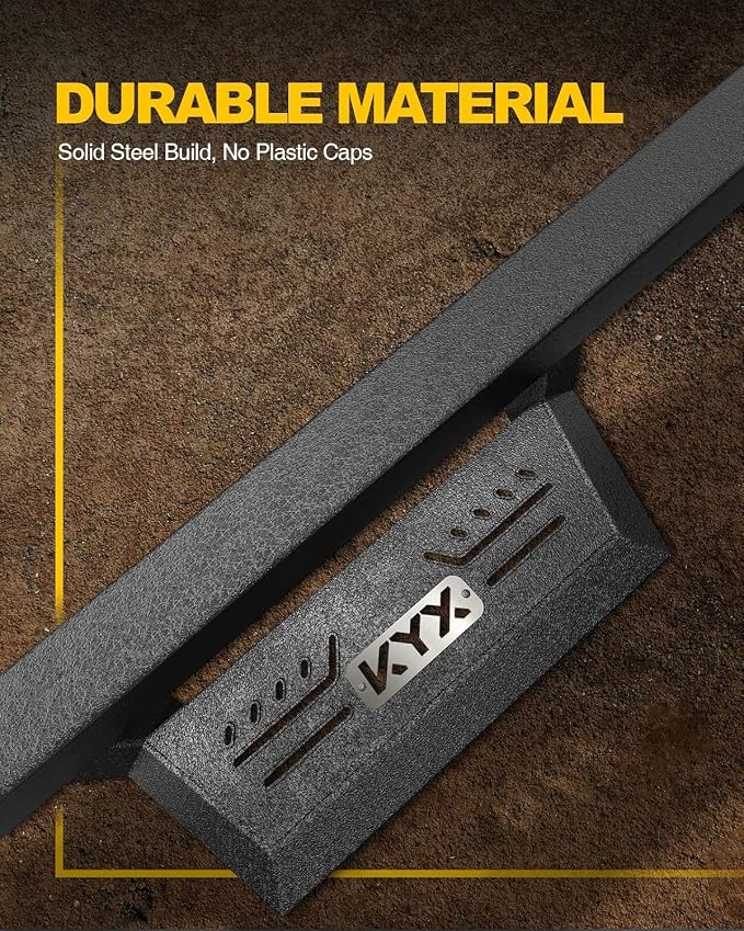 KYX Running Boards for 2015-2025 Ford F150 SuperCrew Cab/ 2017-2025 Ford F250 - Image 6