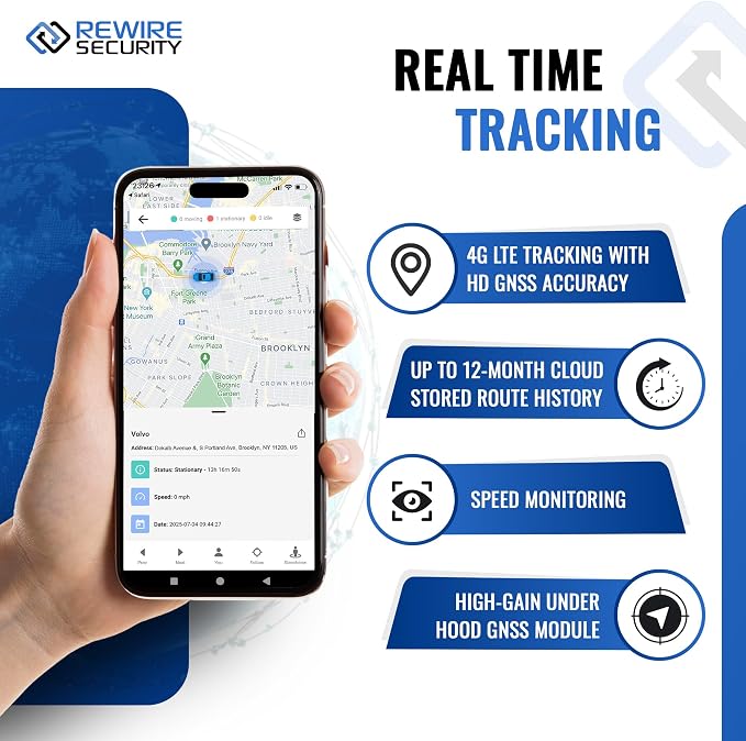 REWIRE SECURITY DB2 Wired GPS Tracker - Image 4