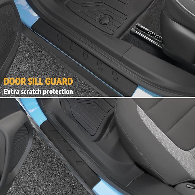 Floor Mats Set for Chevy Trailblazer AWD 2026 2025-2021 Accessories, Full - Image 4