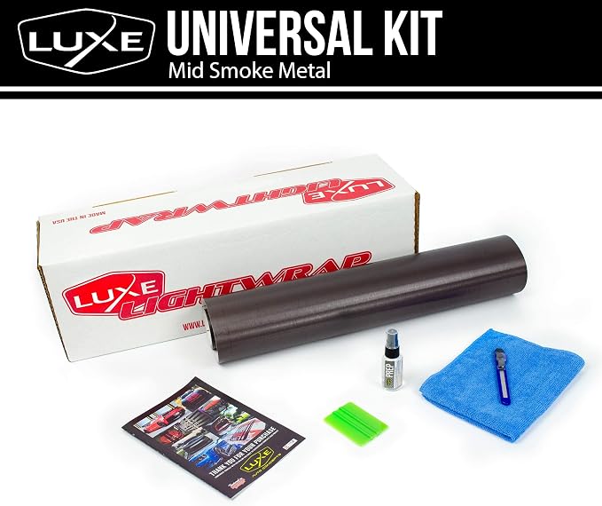 Luxe LightWrap Mid Metal Universal Headlight Tail Light Tint Kit - Image 3