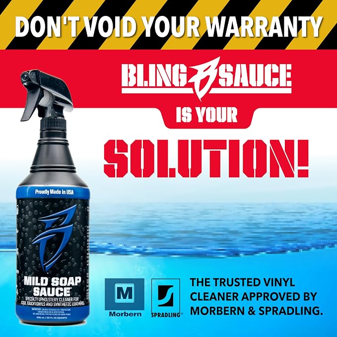 Boat Bling Mild Soap Sauce Premium Upholstery Cleaner, - Image 8