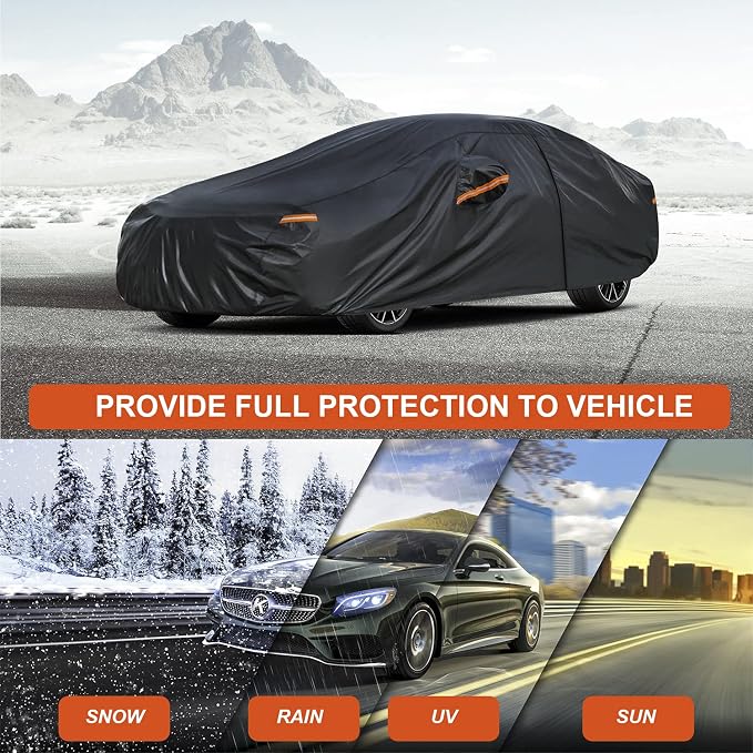 Kayme 7 Layers Car Cover Custom Fit - Image 7
