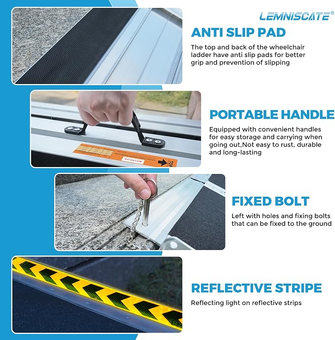 LEMNISCATE 10FT Wheelchair Ramp - Image 4