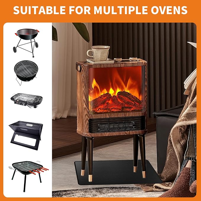 Heat Resistant Grill Mat, 24 x 31 inches Double-sided fireproof and waterproof - Image 7