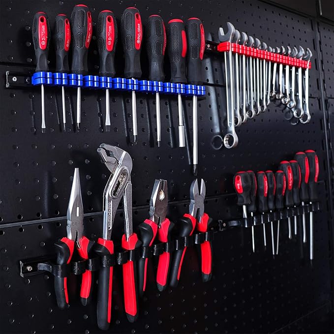 CASOMAN 6 Piece Screwdriver Organizer and Wrench Organizer, Hand Tool Holder - Image 8