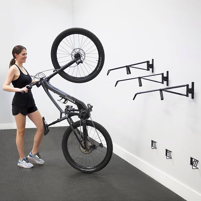 StoreYourBoard SwivelStow Road & Gravel Bike Storage 2 Pack – Heavy Duty Bike - Image 7