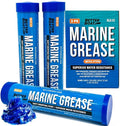 3PK Mini Marine Grease Tube, 3 Oz Cartridge, Waterproof High Temp Wheel Bearing by BetterBoat