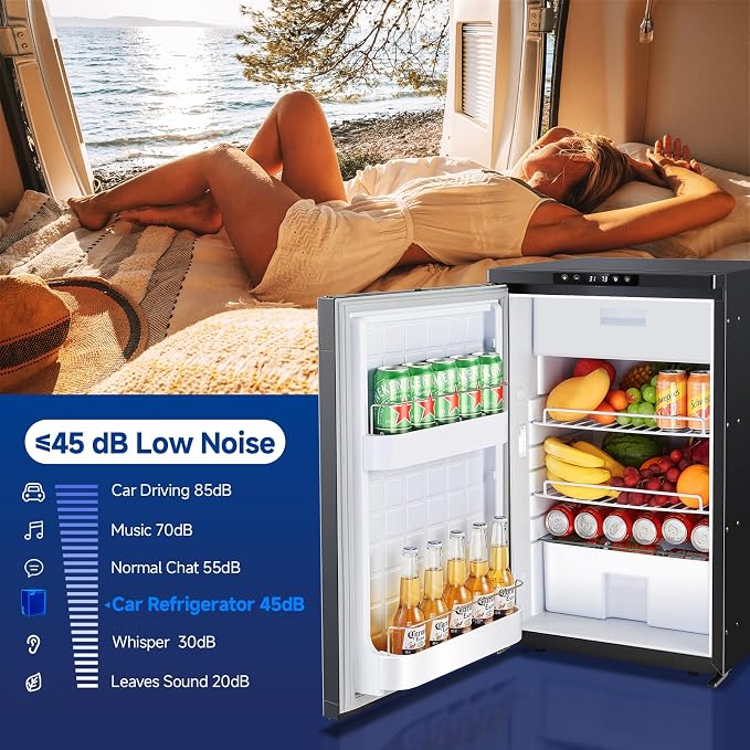 BODEGACOOLER 12 Volt Refrigerator, 83L RV Refrigerator APP Control, RV Fridge - Image 6