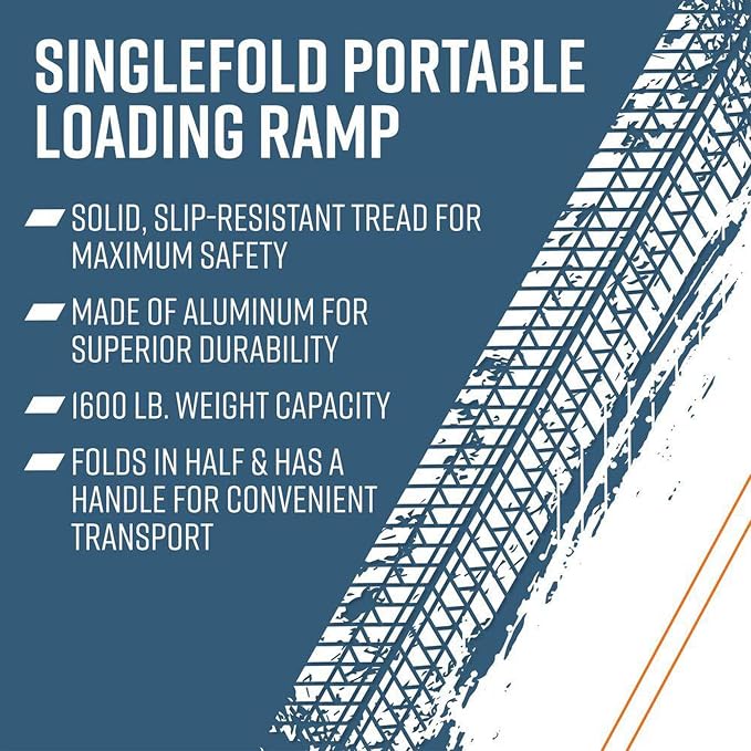 EZ-ACCESS TRAVERSE 2 Foot Durable Aluminum All Weather Singlefold Portable - Image 4