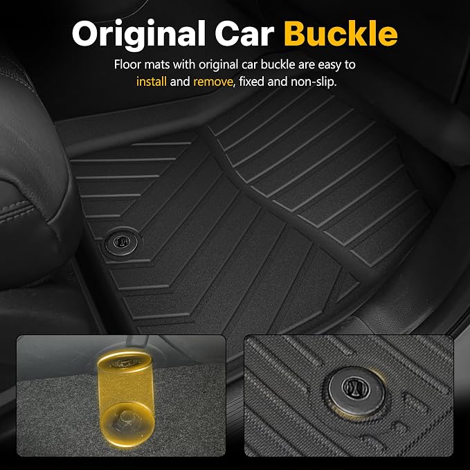 2025 Pilot Floor Mats & Cargo Liner & Backrest Mat Fit - Image 5