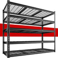 REIBII 55" W Garage Shelving, Heavy Duty Storage Shelves Load 3000LBS, 5 Tier by REIBII