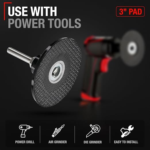 3-inch Conditioning Disc Pad Holder Assembly - Image 2