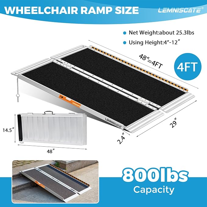 LEMNISCATE Wheelchair Ramp, 4FT Ramps - Image 2
