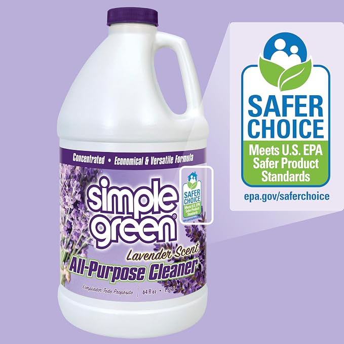 Simple Green All Purpose Cleaner Concentrate Lavender Scent 64 Fl Oz - Image 7