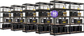 HOMEDANT 5-Tier Laminated Boltless Heavy Duty Metal Shelving Unit Adjustable by TheBestOrganizingSolution
