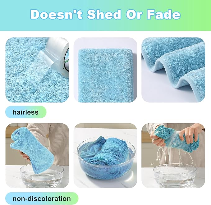 JOYMOOP Car Dry Towel, Quick Drying, Large Size, Microfiber Cleaning Cloth - Image 4