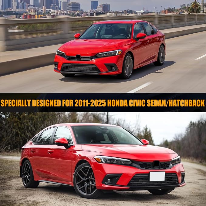 Waterproof Car Covers Replace for 2011-2025 Honda Civic, Windproof Bands for - Image 8