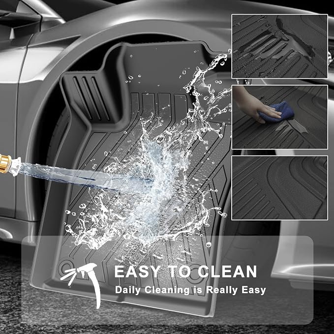 Floor Mats for Honda Civic 2022-2025 | for Acura Integra 2023-2025, All Weather - Image 5