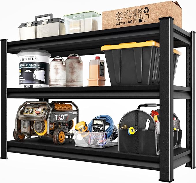 Garage Storage Shelves Heavy Duty, 48”W Shelving Units and Storage Rack - Image 7