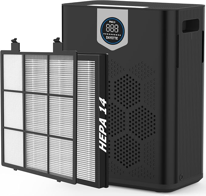 Air Purifier for Home Large Room Bedroom Up to 3000 Ft² by Dayette
