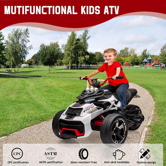 12V Kids Electric Ride-On Car - Image 4
