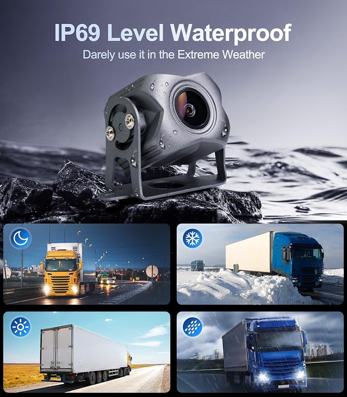 4 Channel 1080p Backup Camera Dash Cam - Image 6