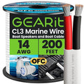 GEARit Speaker Wire 14 Gauge, Duplex 2-Conductor, Speaker Wires by GEARit
