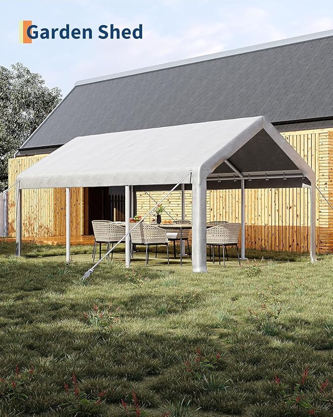 12 x 20FT Heavy Duty Carport - Image 2