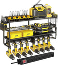 ‌Heavy Duty 4-Layer Power Tool Organizer Wall Mount by Homtura