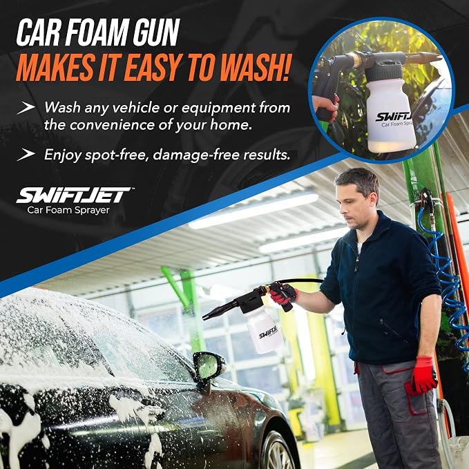 SwiftJet Car Wash Foam Sprayer Gun - Image 6