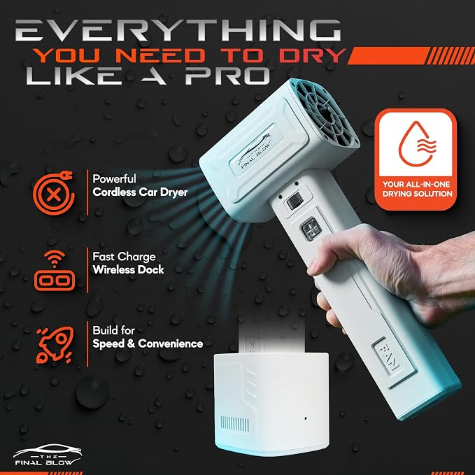 Car Dryer Air Blower | US Brand | Turbo Jet Blower - Image 3