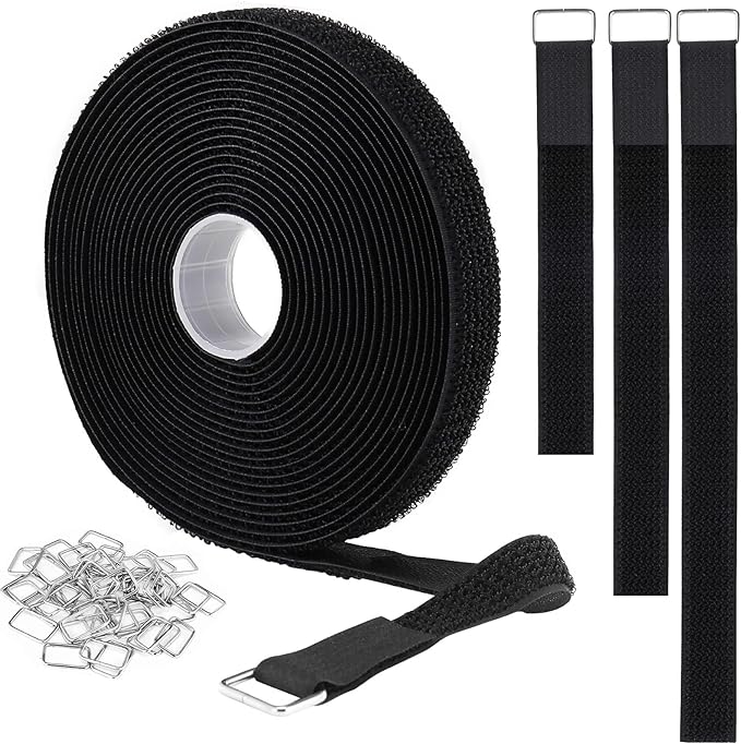 1"x16ft Hook and Loop Straps by YMCRLUX