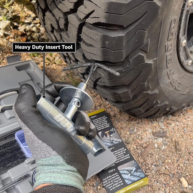JACO TRX-50 Heavy Duty Tire Repair Kit | Universal Tire Plug Kit - Image 4