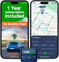 GPS Tracker for Vehicles with Magnet – 4G LTE Real-Time Location Device with App by MyLoc8